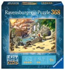 Ravensburger Puzzle Exit KIDS - Kalózok 368 darabos puzzle