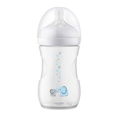 Avent Natural Response palack Air Free szeleppel 260 ml +1m elefánt