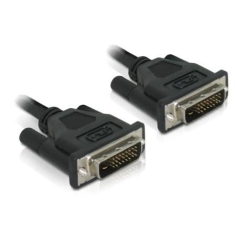 DELOCK DL84369 DVI 24+1 kábel 0.5m apa - apa (DL84369)