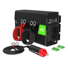 Green Cell Green Cell Inverter 12V - 230V 300W/600W (módosított szinusz hullám)