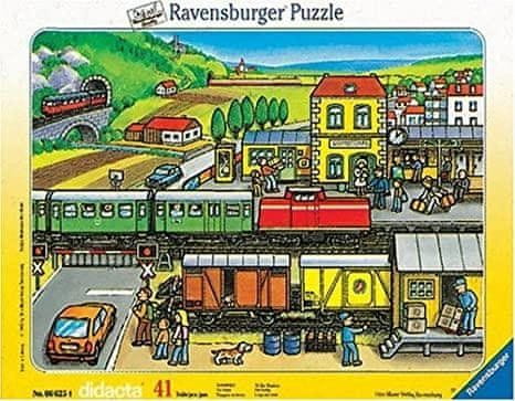 Ravensburger Puzzle - Vasútállomás 41 darab