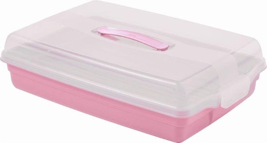 CURVER Butler Party Box Piknik doboz, rózsaszín