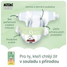 MUUMI BABY 5 Maxi+ 10-16 kg (66 db), öko pelenkák