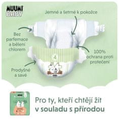 MUUMI BABY 4 Maxi 7-14 kg (138 db), havi csomag öko pelenkák