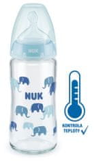 Nuk FC+ üvegcse hőmérséklet-szabályozóval 240 ml - kék