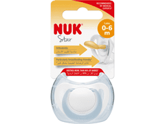 Nuk cumizó Star latex 0-6m. doboz kék