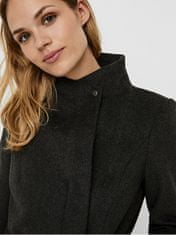 Vero Moda Női kabát VMTWODOPE 10237744 Dark Grey Melange (Méret XL)