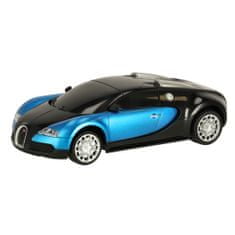 WOWO RC Bugatti Veyron 1.24 Blue - távirányítós autó jogosítvánnyal