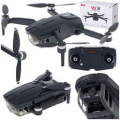 WOWO Syma W3 RC Drone 4K EIS kamerával, 2,4 GHz-es 5G WiFi-vel, távirányítóval