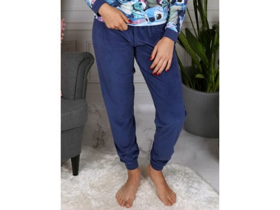 sarcia.eu DISNEY Stitch Női pizsama hosszú nadrággal, hosszú ujjú pizsama