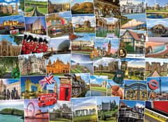 EuroGraphics World Traveler Puzzle - Nagy-Britannia 1000 darab