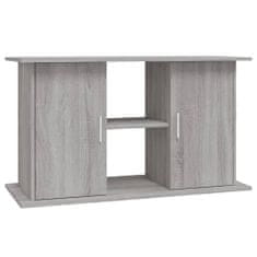 Greatstore szürke sonoma szerelt fa akváriumi állvány 101x41x58 cm