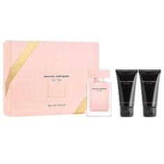 Narciso Rodriguez For Her - EDP 50 ml + testápoló 50 ml + tusfürdő 50 ml