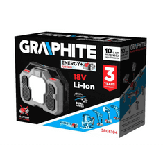 Graphite 58GE104 akkus/vezetékes rádió Energy+, akku nélkül (58GE104)