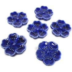 Northix Virág alakú choppin támasz - kék - 2 db 
