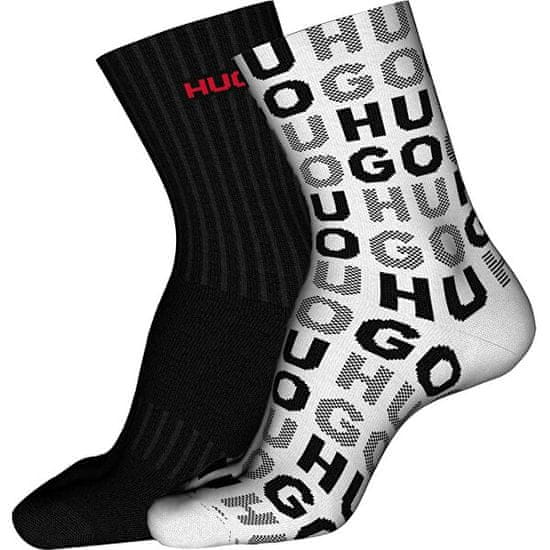 Hugo Boss 2 PACK - férfi zokni HUGO 50501958-100