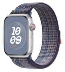 Apple 45mm Game Royal/Orange Nike Sport Loop (MTL53ZM/A)