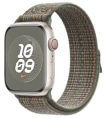 Apple 45mm Sequoia/Orange Nike Sport Loop (MTL63ZM/A)