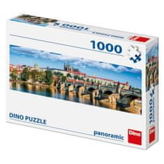 DINO Panoráma puzzle Prágai vár, Csehország 1000 darab