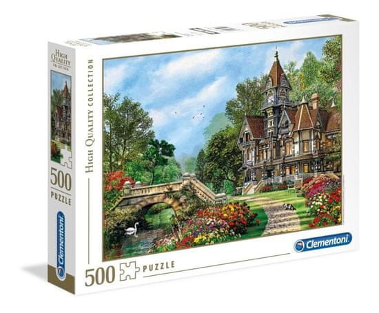 Clementoni Puzzle - Villa Old Waterway 500 darab