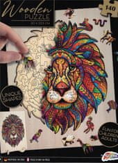 Grafix Vázlatos puzzle Lion 140 darab