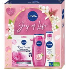 Nivea Arcbőr- és testápoló ajándékcsomag Joy Of Life