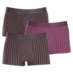 s.Oliver 3PACK tarka férfi boxeralsó (NH-40H-83934721) - méret L