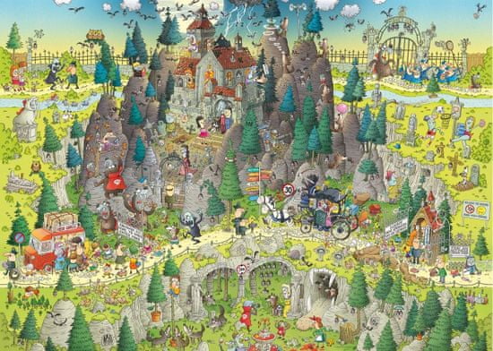 Heye Puzzle Mad ZOO: Erdély kiállítása 1000 db