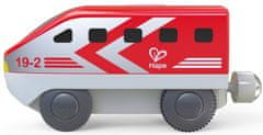 Hape Akkumulátoros Intercity mozdony, piros színű