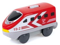 Hape Akkumulátoros Intercity mozdony, piros színű