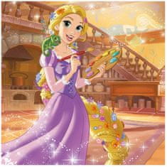 DINO Disney hercegnők - Ingyenes délután: puzzle 3x55 darab