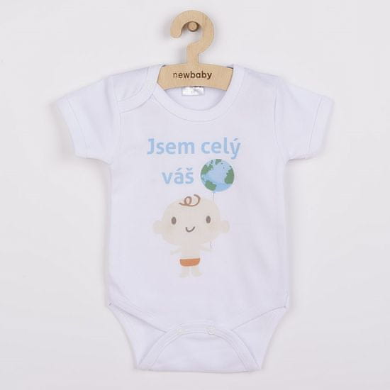 NEW BABY Nyomtatott test I am your whole world - 50