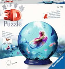 Ravensburger 3D puzzle golyó sellő 72 darab