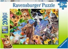 Ravensburger Puzzle Vidám tanyasi állatok XXL 200 darab