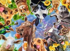 Ravensburger Puzzle Vidám tanyasi állatok XXL 200 darab