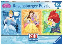 Ravensburger Panoráma puzzle Gyönyörű Disney hercegnők XXL 200 darab