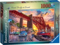 Ravensburger Puzzle - Forth híd naplementében 1000 darab