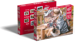 Cherry Pazzi Puzzle Macska ülve 1000 darab