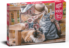 Cherry Pazzi Puzzle Macska ülve 1000 darab