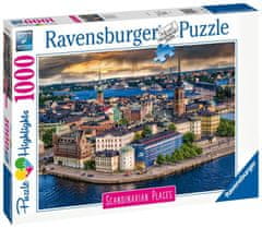 Ravensburger Puzzle Skandinávia - Stockholm, Svédország 1000 darab