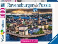 Ravensburger Puzzle Skandinávia - Stockholm, Svédország 1000 darab