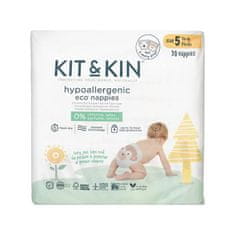 Kit & Kin Eldobható Eco 5 pelenkák (11 kg+) 30 db