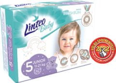 LINTEO BABY Premium eldobható pelenkák 5 JUNIOR (11-21 kg) 42 db