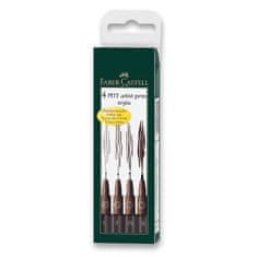 Faber-Castell Faber - Castell Marker Pitt Artist Pen - szepia (S,F,M,B) 4 db