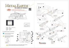 Metal Earth 3D fémmodell a Mitsubishi Zero modelljéről