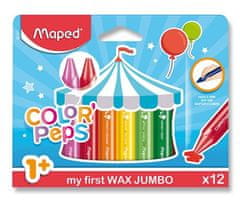 Maped - Viaszkréták Wax Wax Early Age Jumbo 12 db