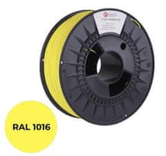 C-Tech nyomtatószál PREMIUM LINE ( filament ), PLA, kénsárga, RAL1016, 1,75mm, 1kg