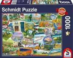 Schmidt Puzzle Matricák az útról 1000 darab