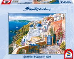 Schmidt Puzzle View from Santorini 1000 darab