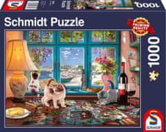 Schmidt Puzzle Puzzle Puzzle szerelmeseinek asztala 1000 darabos